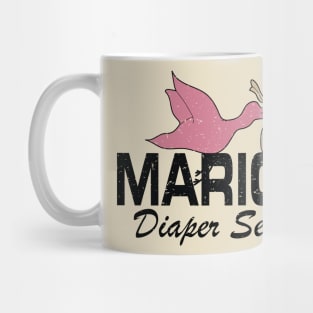 Marios Diaper Service logo T-shirt Mug